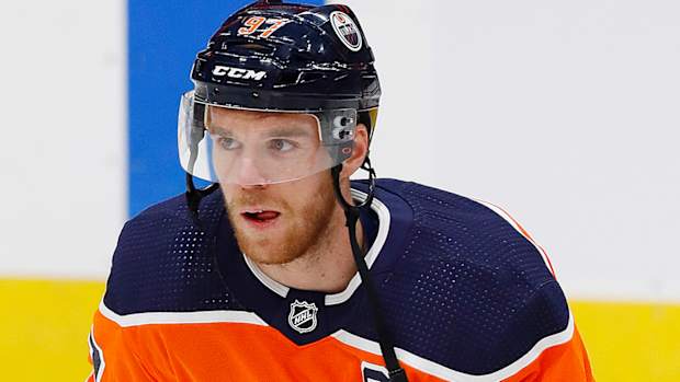Connor McDavid with the Oilers.